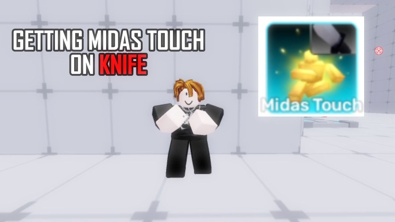Getting Midas Touch on knife | ROBLOX RIVALS