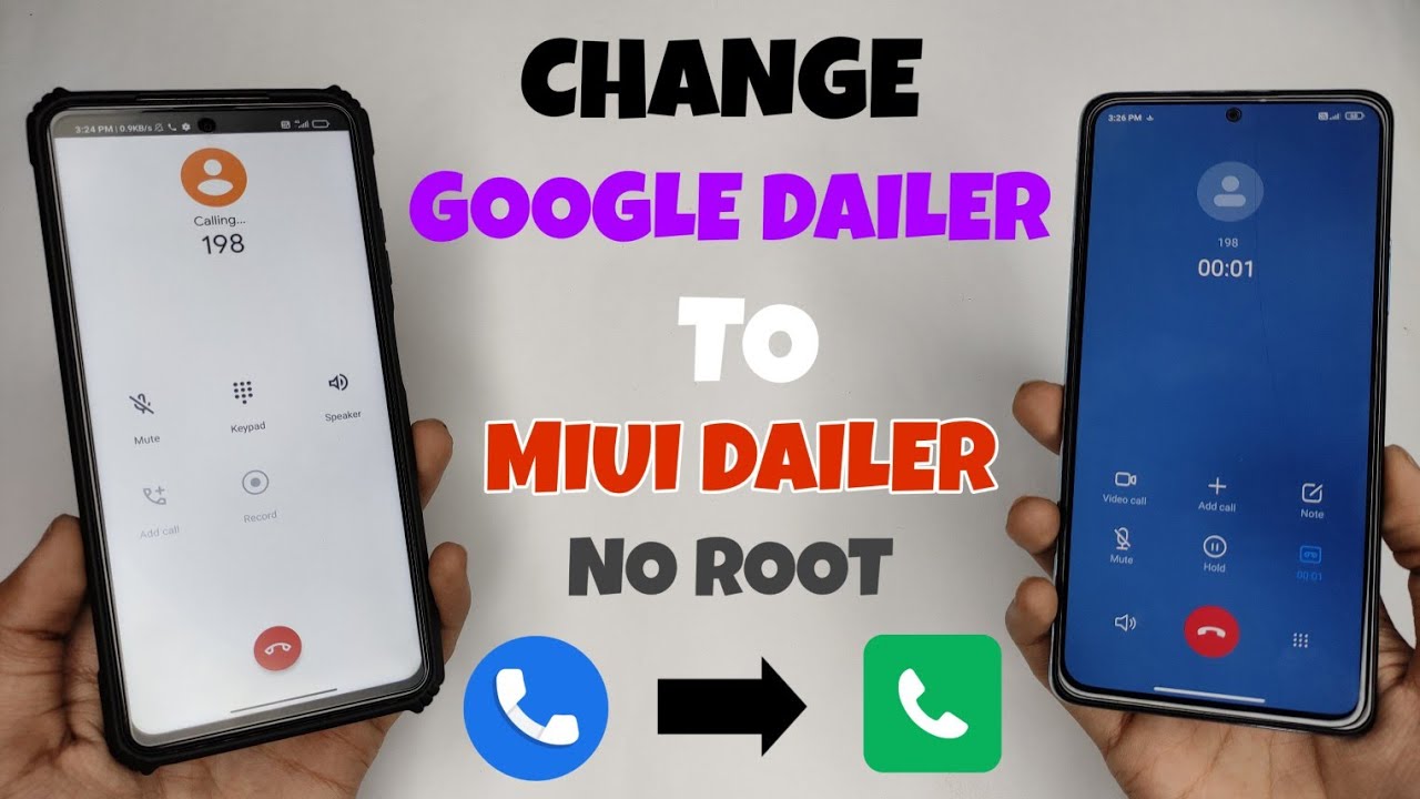 Как заменить Google Dailer на Miui Dailer без рута на Redmi Note 10 Pro/Pro Max ⚡⚡