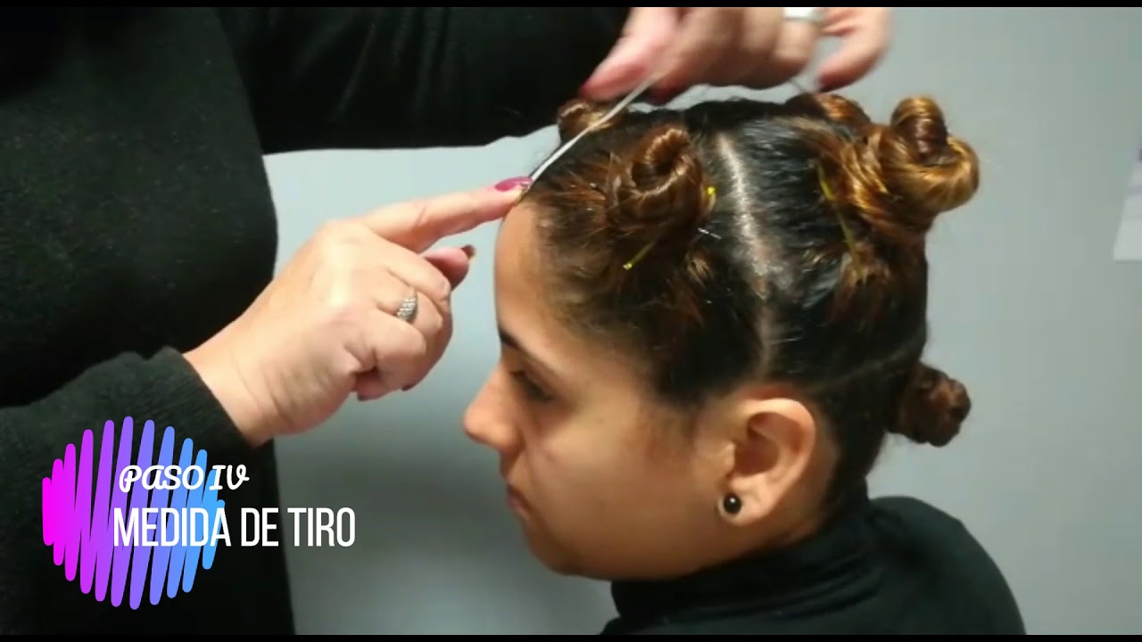 cómo tomar medidas para una peluca de pelo natural