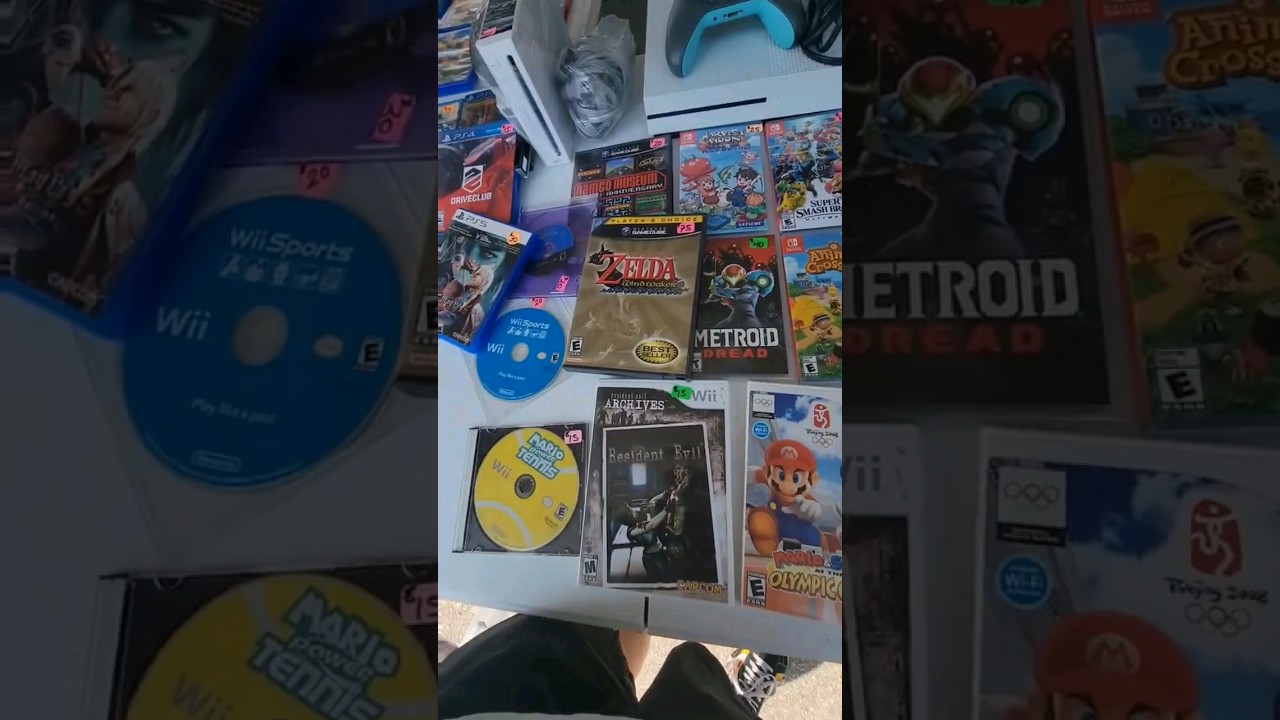 Overpriced Games at the Flea Market