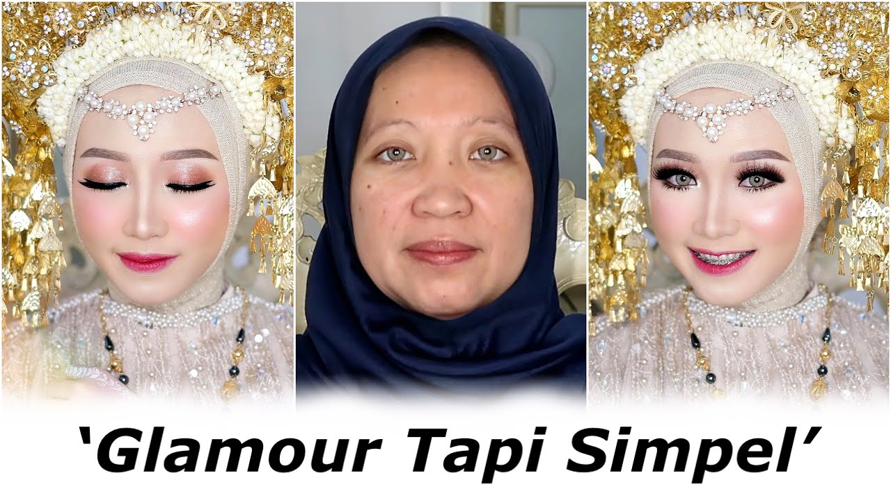 Tutorial Makeup Pengantin Glamour Tapi Simpel