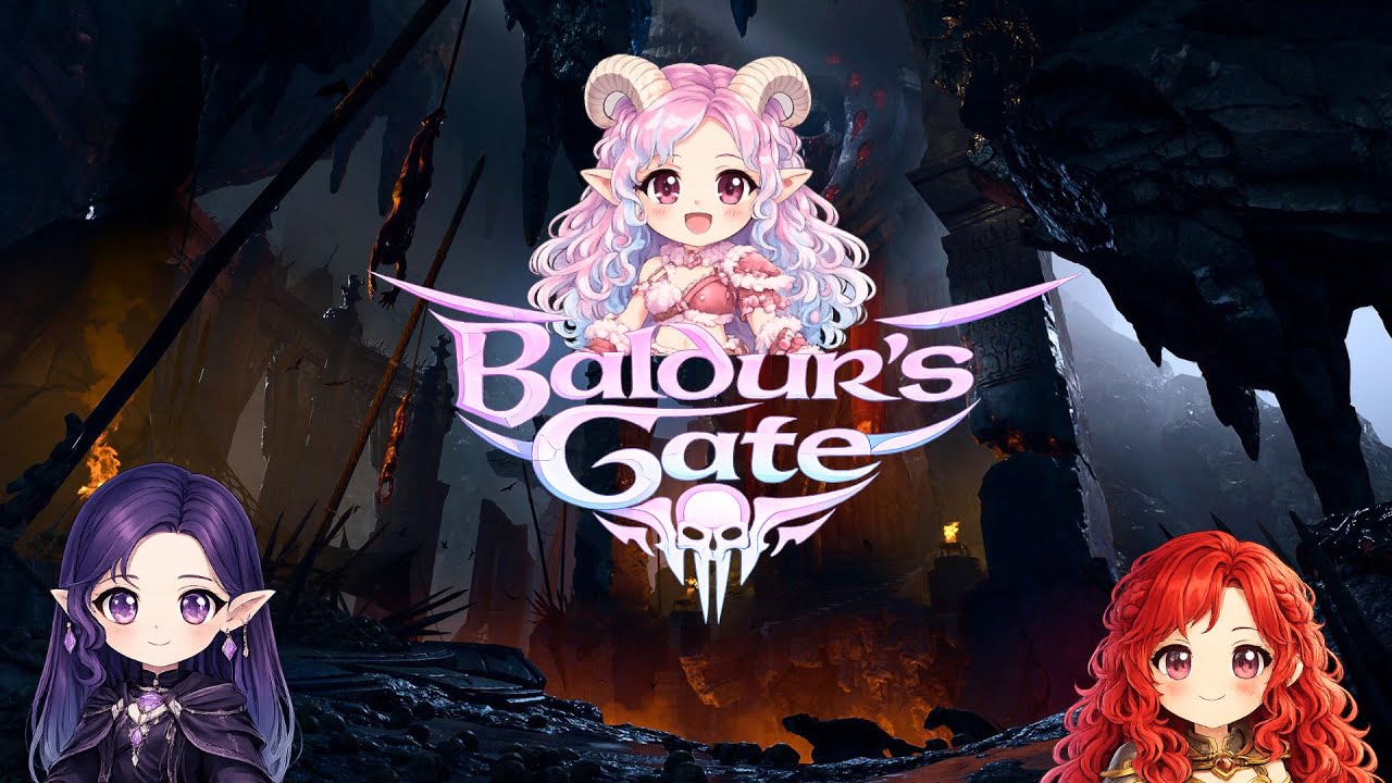 Playing Baldur's Gate 3 with my wife and brother
