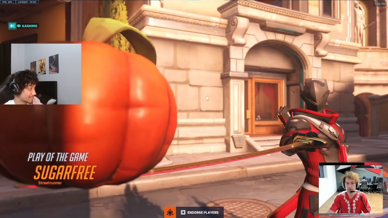 POTG! Sugarfree Insane Genji Season 8 Top 500 Gameplay Overwatch 2