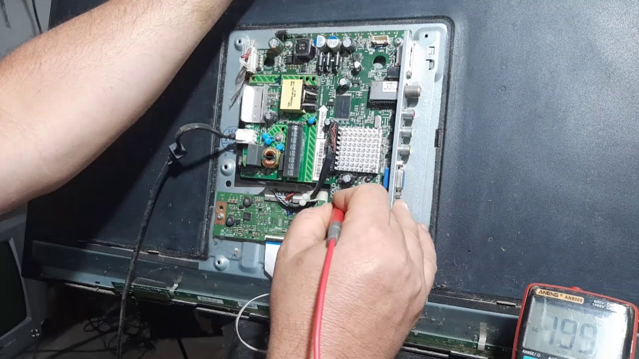 COMO RESOLVER TV AOC LE32M1475 LED ACESO MAS NÃO LIGA