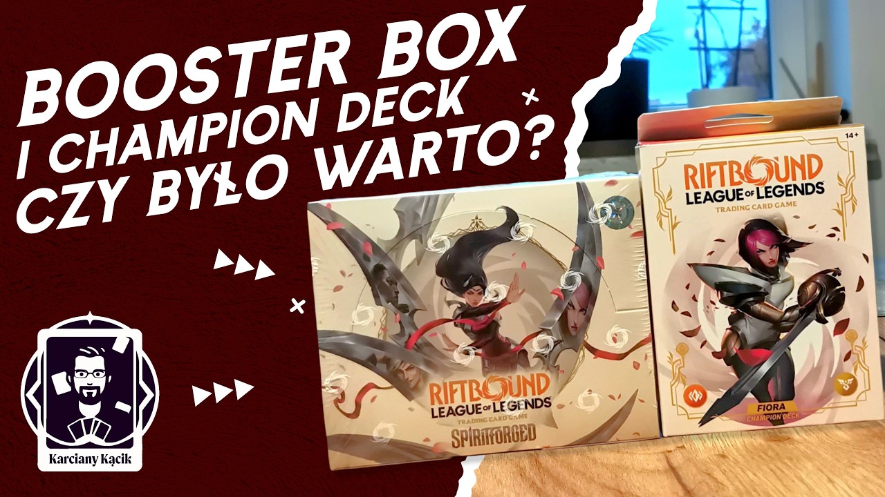 Riftbound Spiritforged Booster Box &ndash; Unboxing Nowego Setu