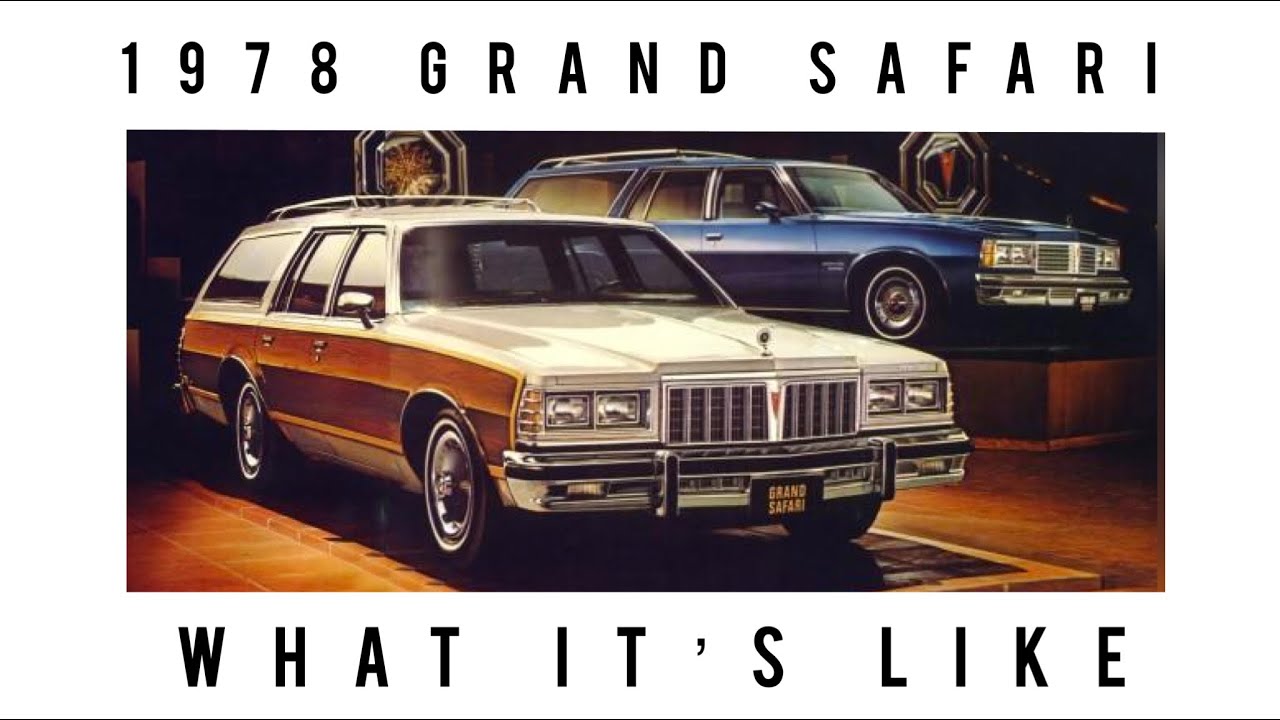 Pontiac Grand Safari Wagon 1978 года