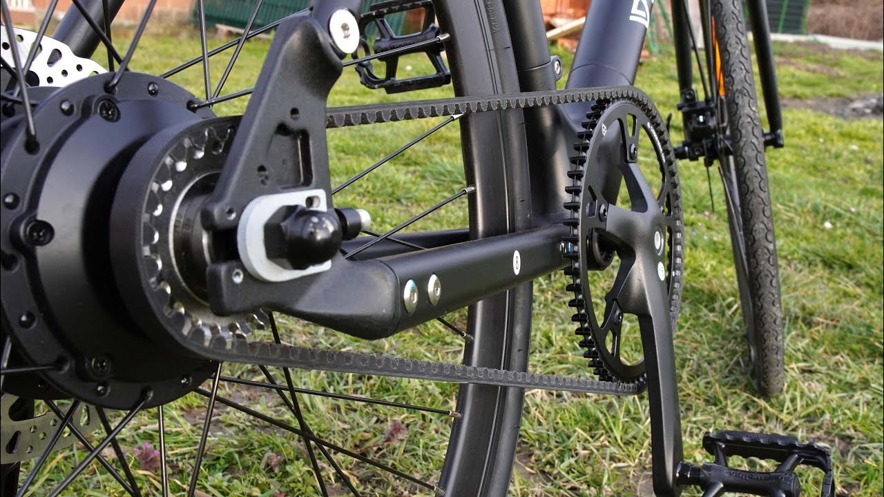 Electric BICYCLE with BELT ??? Vanpowers City Vanture