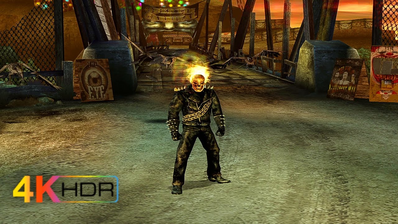 GHOST RIDER - 4K PS2 GAMEPLAY WALKTHROUGH PART 1 FULL GAME 4K 60FPS