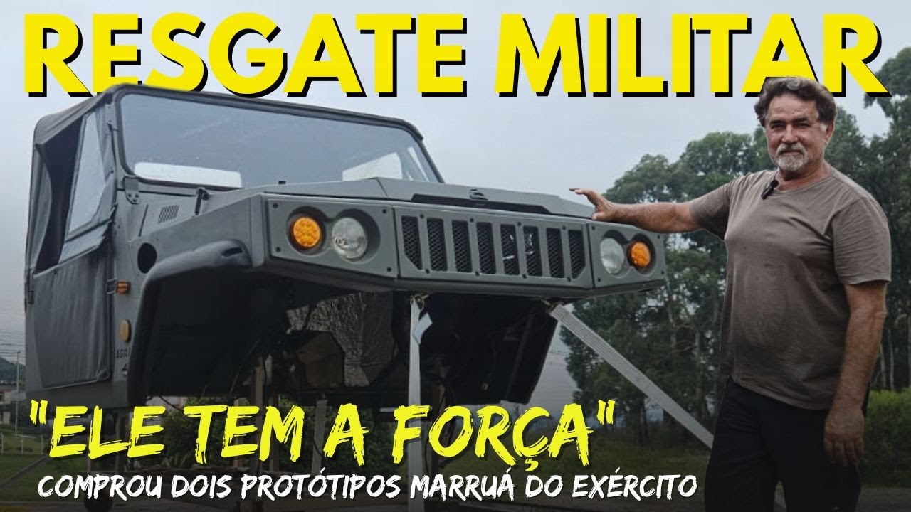 De busca por peças a achado histórico: Dejair Nogueira adquire protótipos militares raros