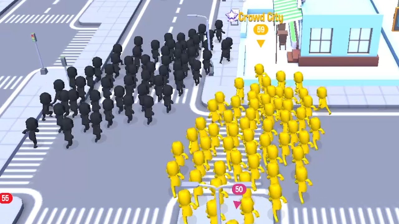 Crowd City World Record  Map Control: 100.00% #411