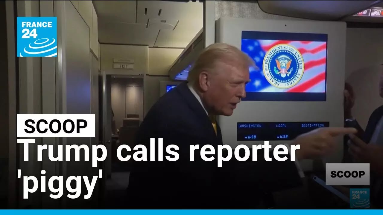 ‘Quiet, piggy!’: Why press-idential decorum matters • FRANCE 24 English