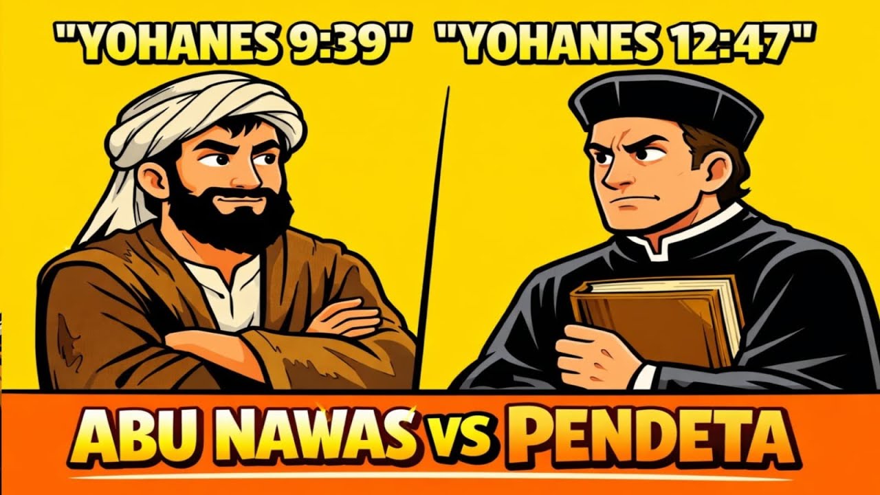 satu pertanyaan dari abu nawas membuat pendeta terdiam,kebangkitan yesus yang kontradiksi di bibel