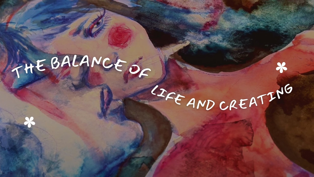 The balance of life and creating - A Cozy Drawing Session ✍️🎨