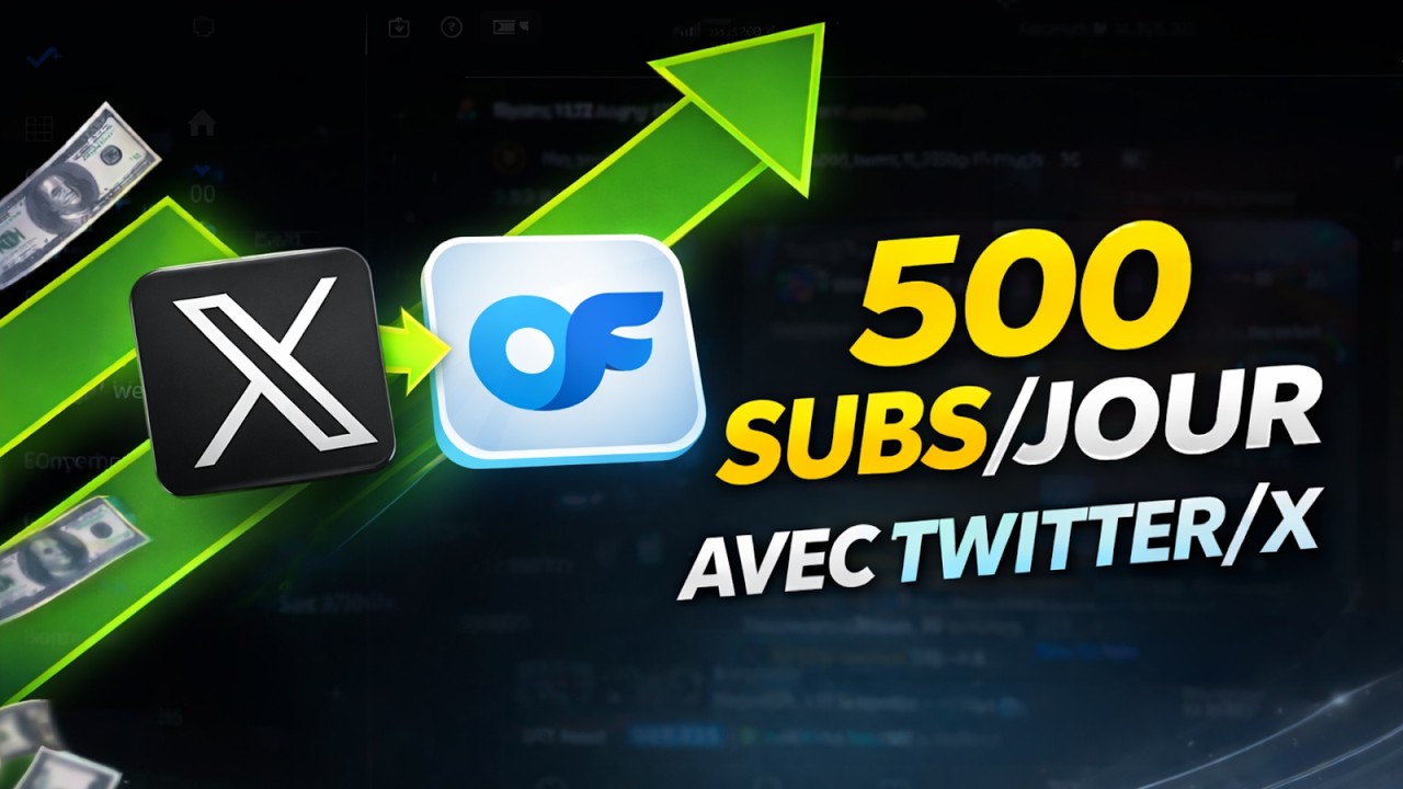 500 subs/jour gr&acirc;ce &agrave; Twitter...OFM