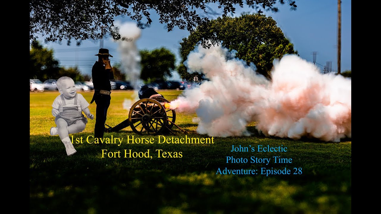 First Cavalry Horse Detachment (Episode 28, John's Photo Time Adventure series)
