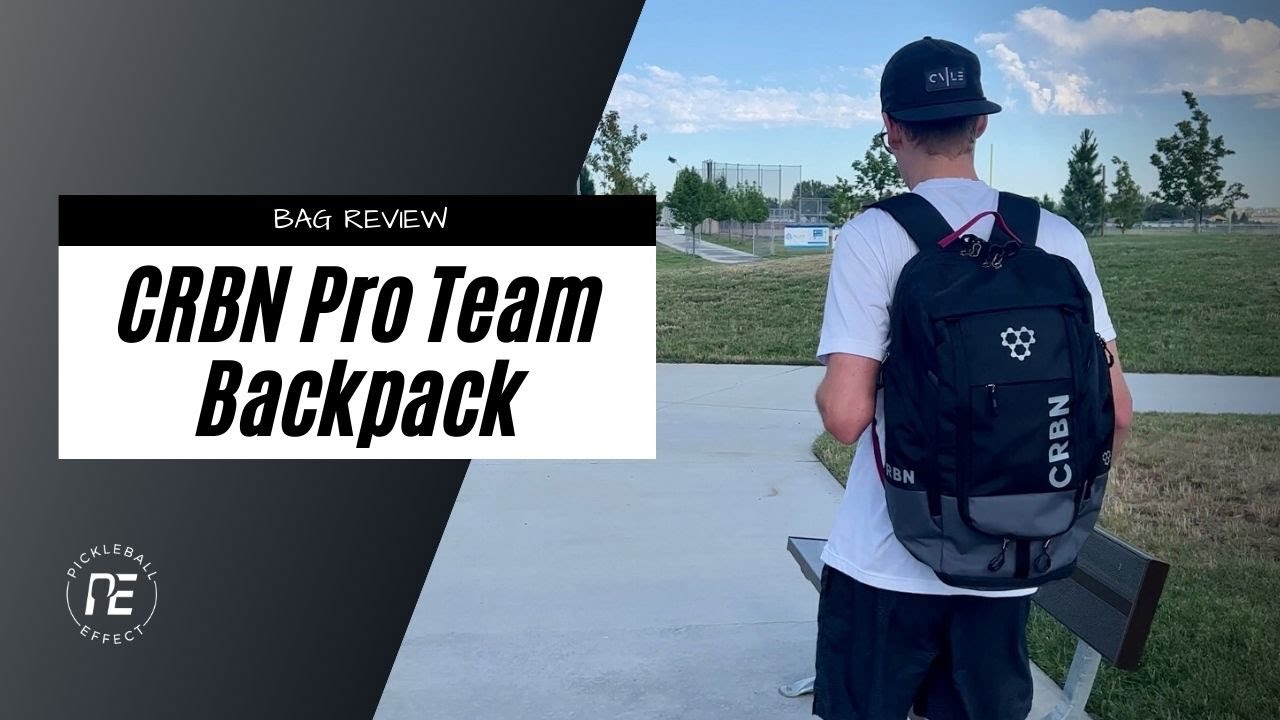 CRBN Pro Team Pickleball Backpack Review