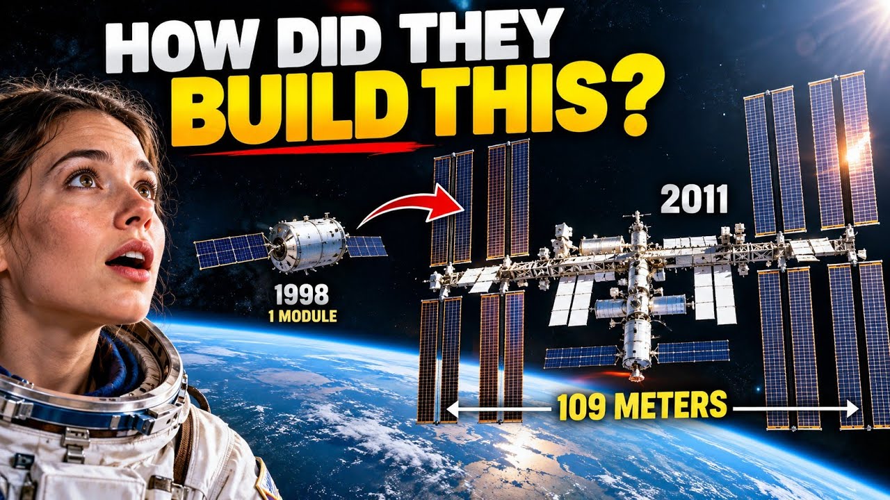 How the International Space Station Was Built in Space | The Incredible Story of the ISS