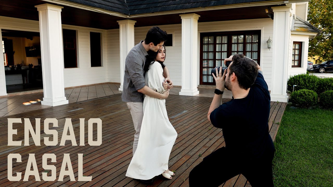 Ensaio pr&eacute;-casamento na pr&aacute;tica (bastidores 2025)