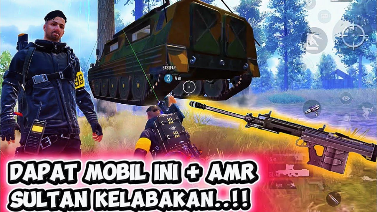 NAIK MOBIL SUPPLY BISA SAMBIL NEMBAK..!! MAKIN OVER POWER PUBG MOBILE