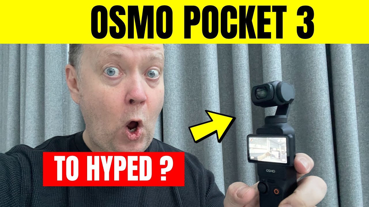 OSMO Pocket 3 Review 2024 - DJ Mic 2 Audio Test in the DJI Store - Droner.dk