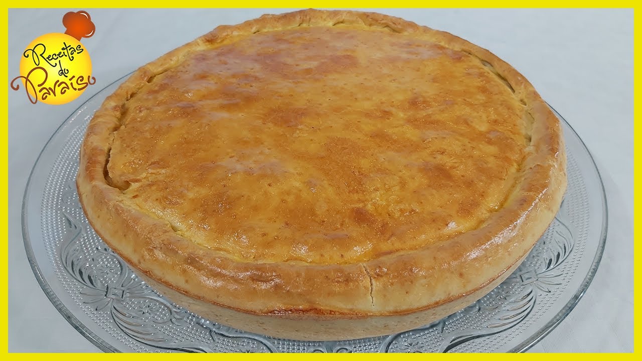 TARTE DE FRANGO COBERTA | 🍎 Receitas do Paraíso (correção-2 ovos para a base da massa,Ver descrição)