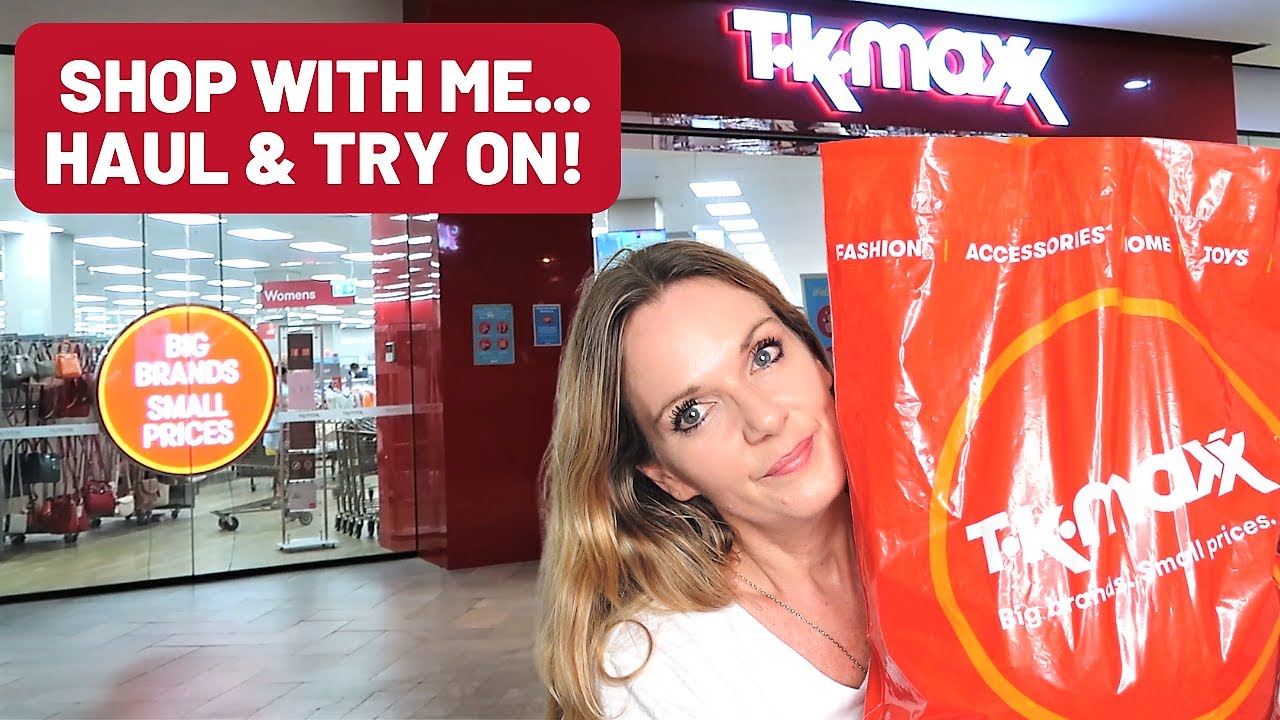 **NEW** TK MAXX Come Shop With Me. Everything New. HAUL AND TRY ON!