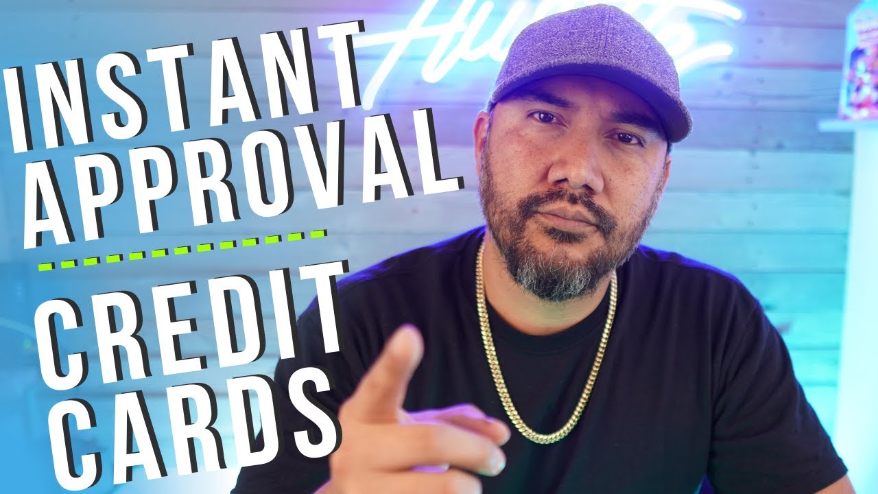 5 INSTANT APPROVAL CREDIT CARDS 🔥