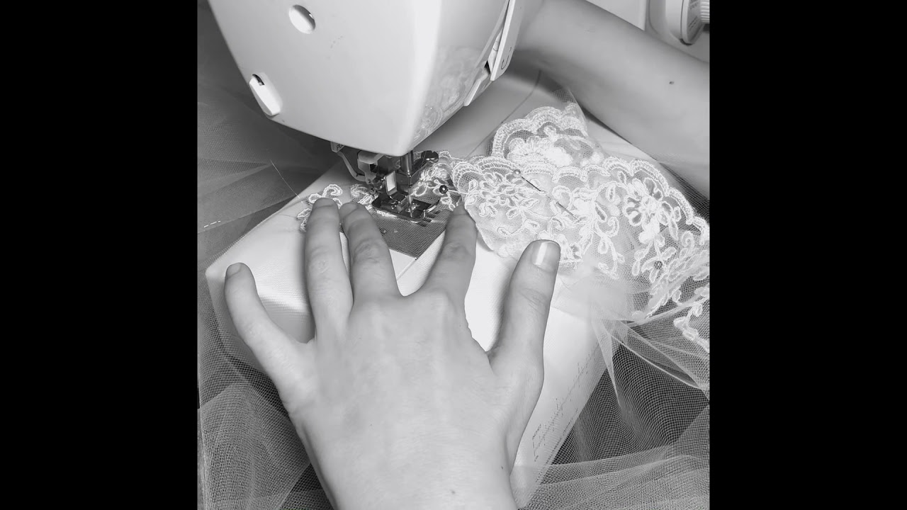How to Sew a Custom Wedding Veil with Lace