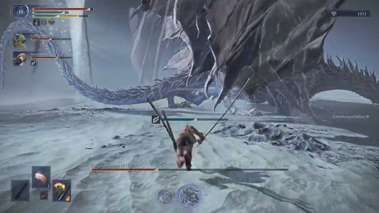 Caligo (Fissure in the Fog) Boss Fight