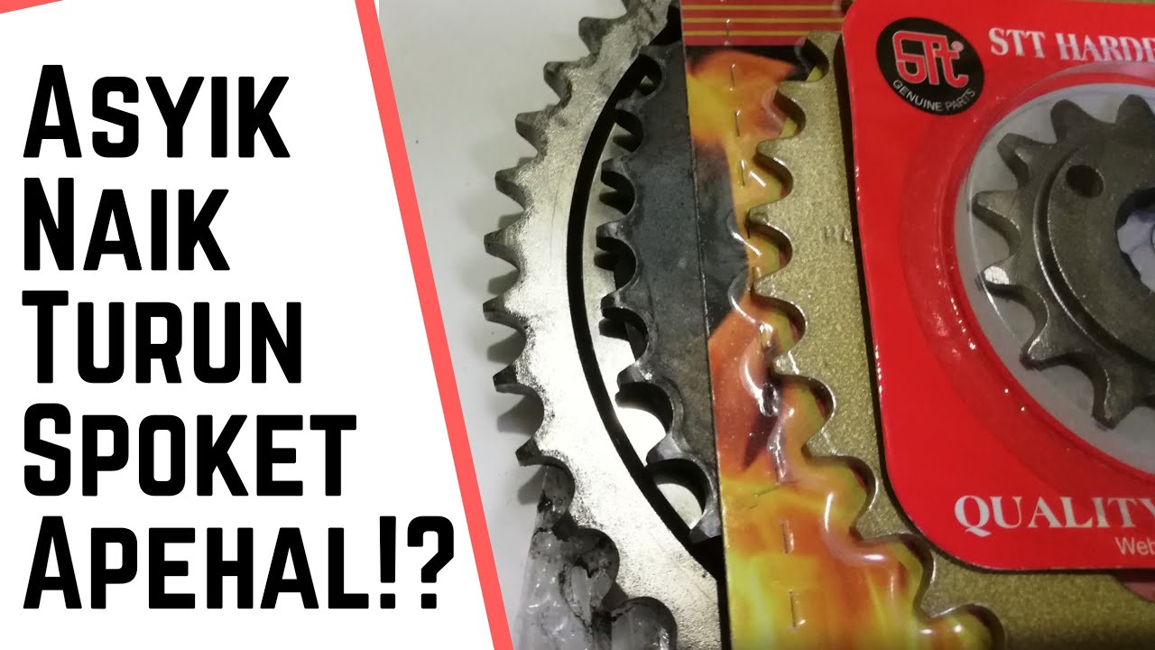 SPROCKET & RATIO - MARI BELAJAR STT SPROCKETS