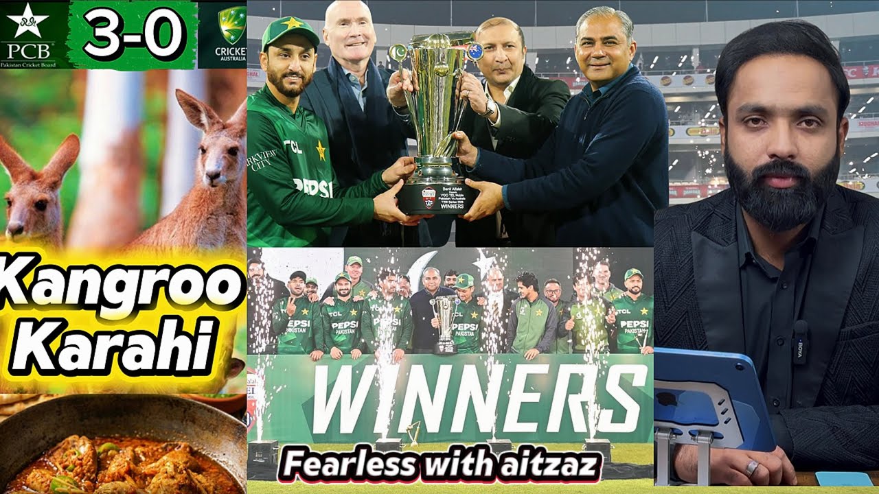 Pakistan Whitewash Australia 3-0 at Home | Salman Ali Agha & Bowlers Shine|fearless with aitzaz