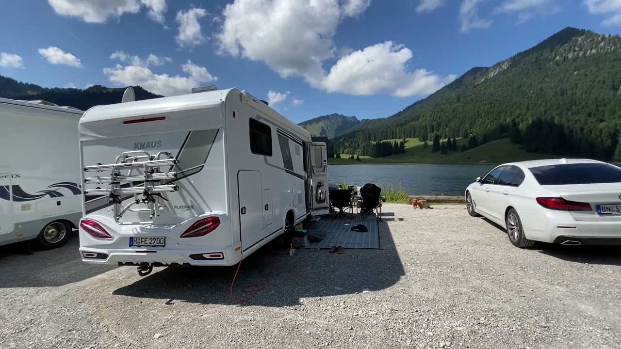 2021 Model karavanimiz geldi -  karavanla ilk yolculuk - Bayern -  Camping - Caravan -  puppy Micky