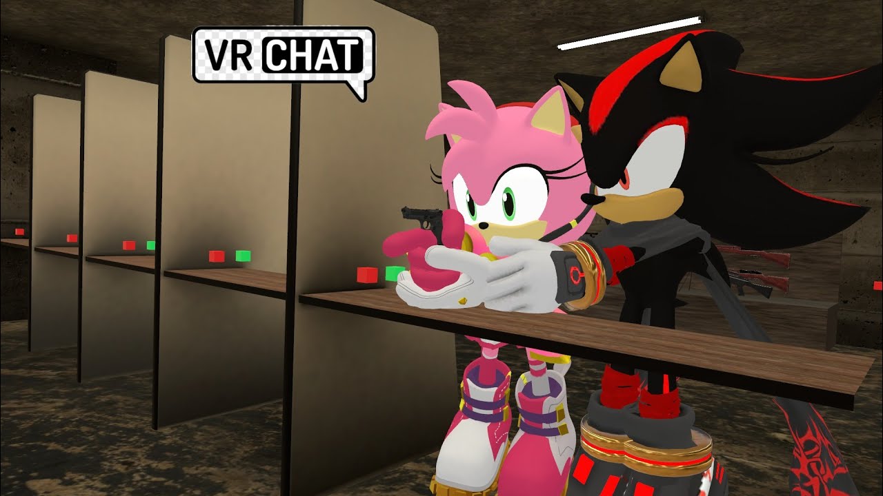 Арчи Шэдоу учит Арчи Эми готовиться ко Дню святого Валентина в VRChat