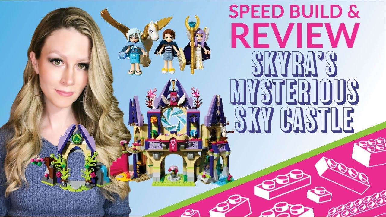 LEGO&reg; Elves Set 41078 Skyra's Mysterious Sky Castle Speed Build and Review