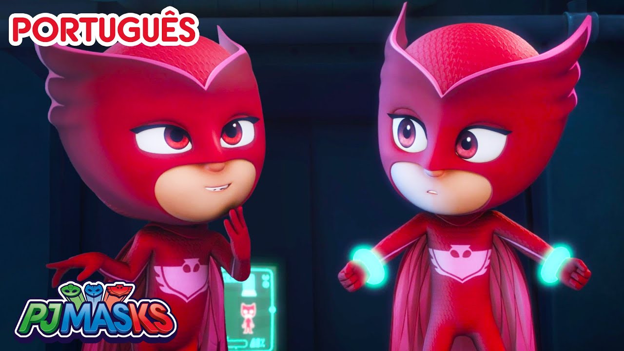 Quem é verdadeiro Owlette?! PJ Masks em Português episódios completos | Desenhos animados