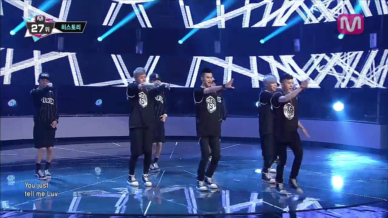 히스토리_열대야 (Tell Me Love by History@Mcountdown 2013.9.5)