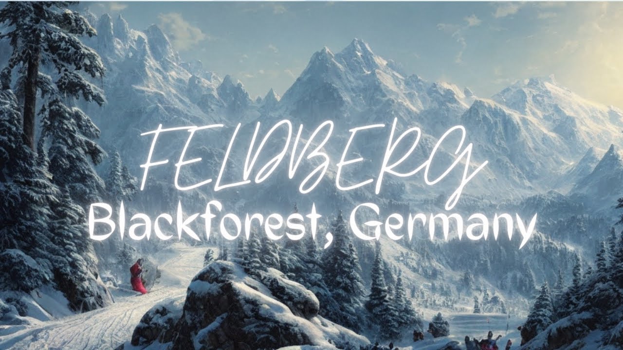 The best place for ski in Germany? | Feldberg, Blackforest #adventure #winter