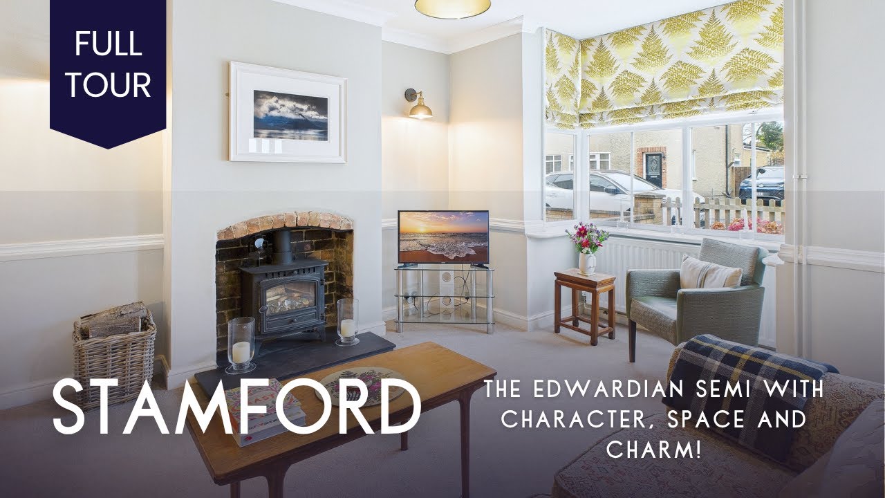 This gorgeous edwardian home in Stamford sold quickly - see why!