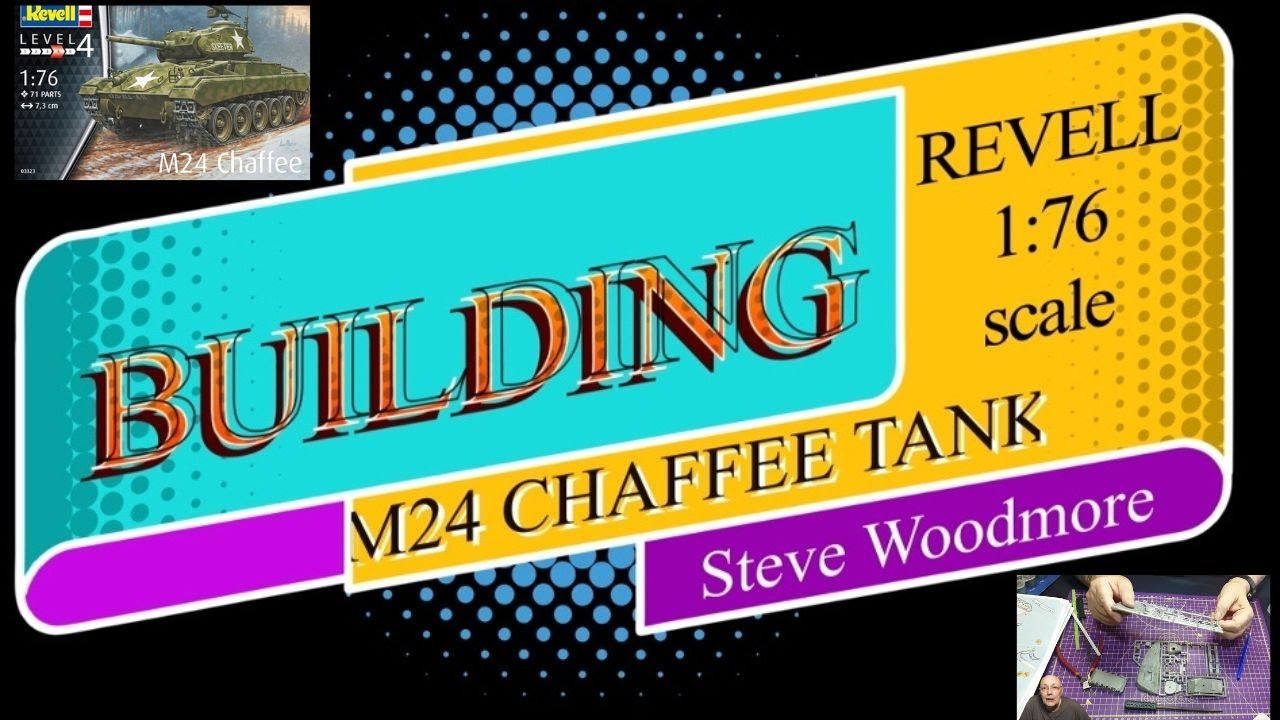 Building the #Revell 03323 M24 #Chaffee Tank 1 72 Plastic #scalemodel  Model Kit