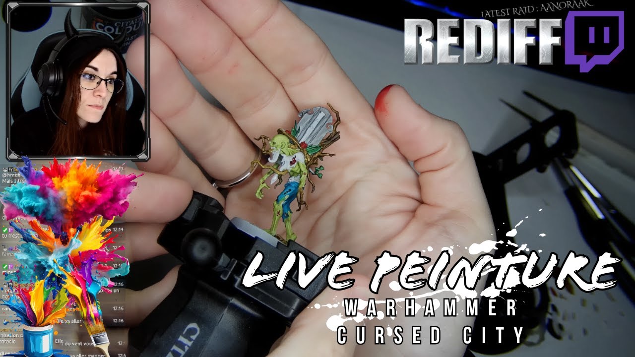 Peinture de figurine – Zombie de Cursed City (Warhammer) | Session chill