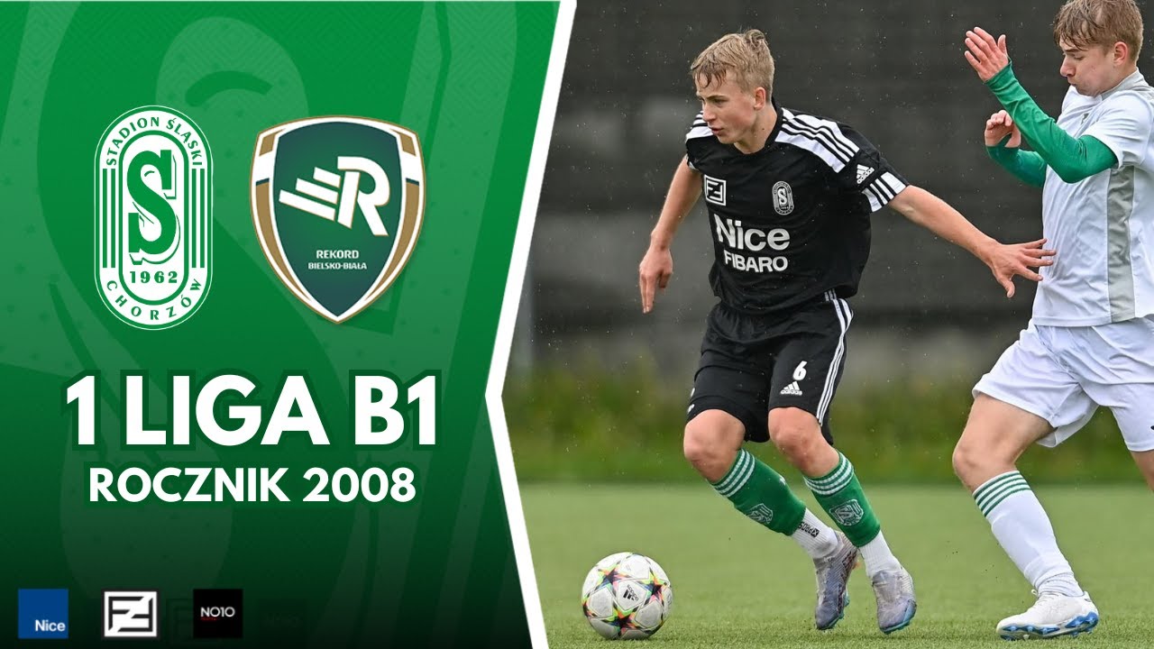 Juniorzy młodsi: Stadion Śląski Chorzów - Rekord Bielsko-Biała
