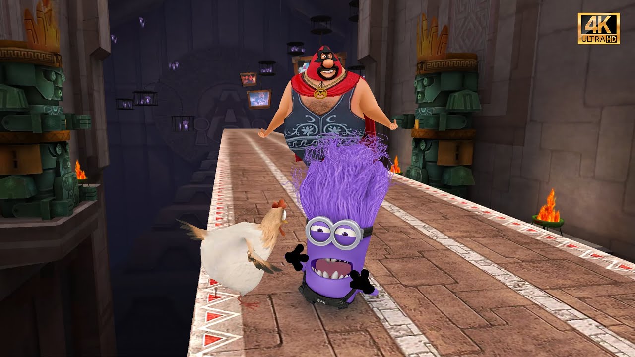 Minion rush All Bosses Evil minion gameplay | EP 52 | UHD 4K Fullscreen Gameplay