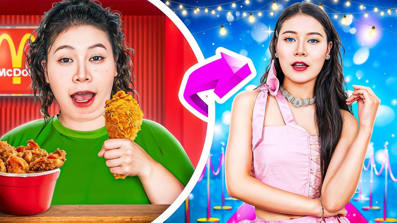Màn Lột Xác Ngoạn Mục Của Cô Gái Béo Phì Thành Xinh Đẹp!