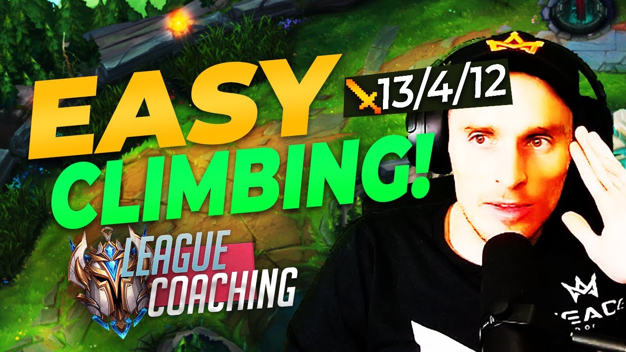 He got so fed with this easy strategy, easy climbing