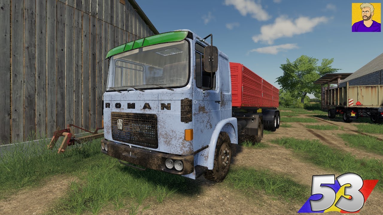 Remorca noua pentru ROMAN ! -FS 19 | Ep.53 (utilaje romanesti)
