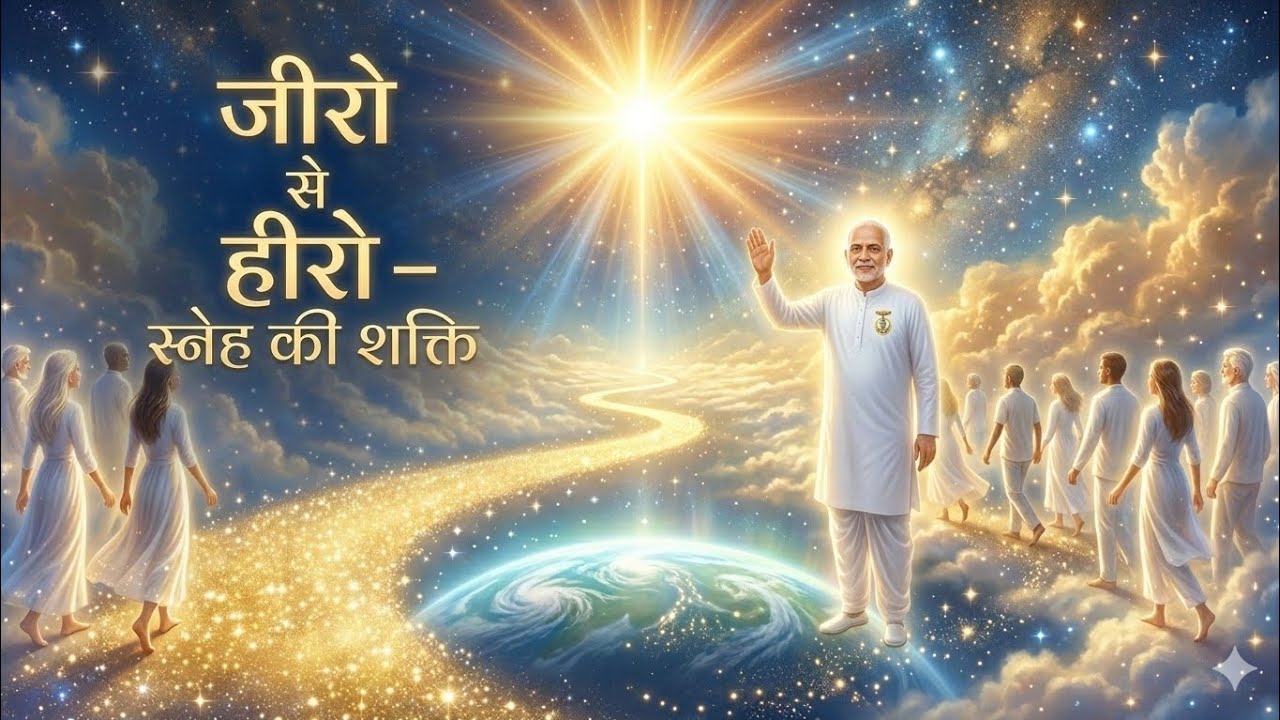“जीरो से हीरो – स्नेह की शक्ति” (आज 08-03-2026 की मुरली से रूहानी संगीत)