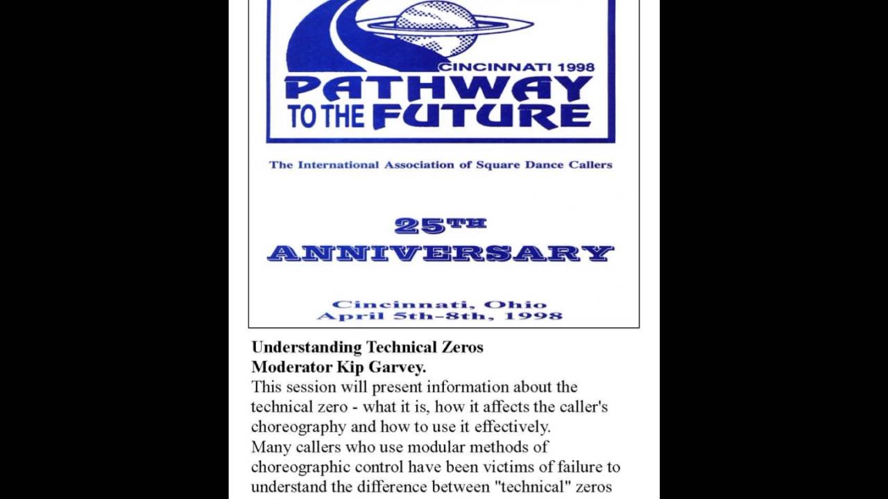 1998 CALLERLAB Conv Understanding Technical Zeros