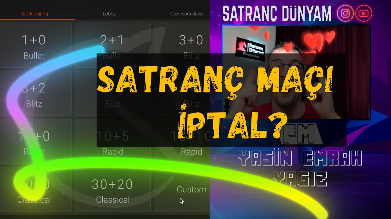 SATRANÇ MAÇI İPTAL mi oldu? | FRANSIZ Savunması
