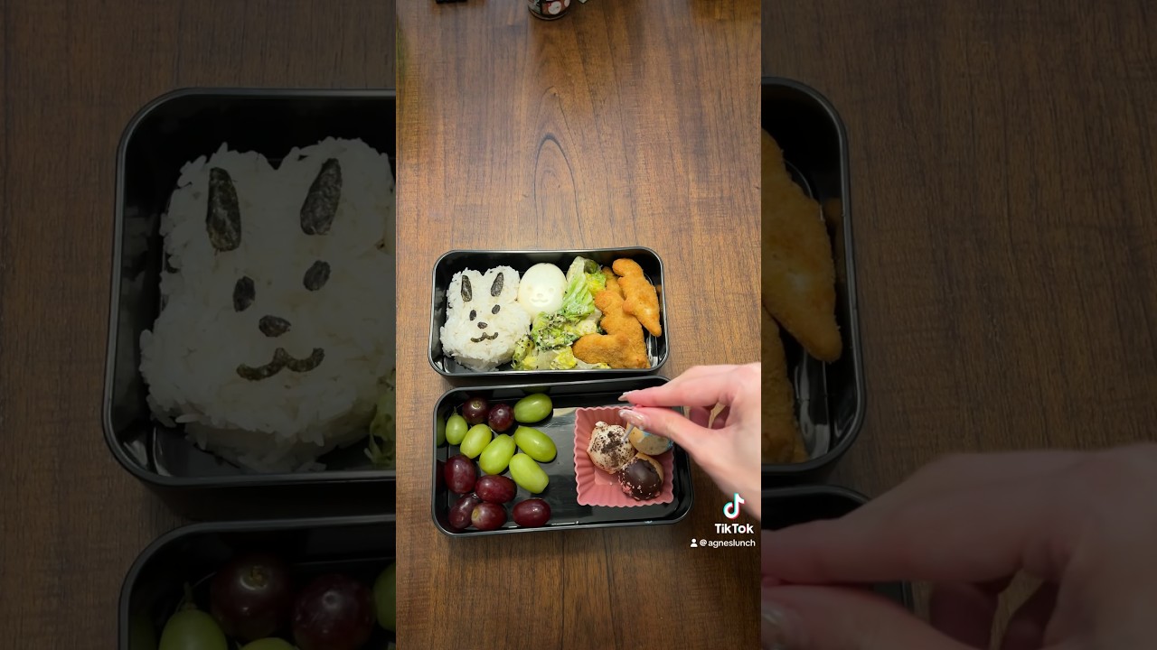 My husband lunch today!! Rabbit edition #lunchformyhusband #bento #food #lunchboxlove #lunch
