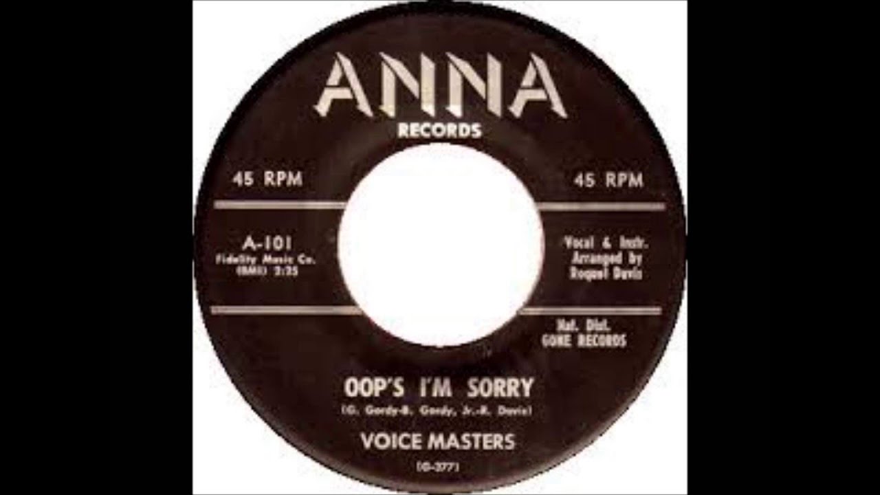 VOICE MASTERS - HOPE AND PRAY - ANNA 101 - 1959